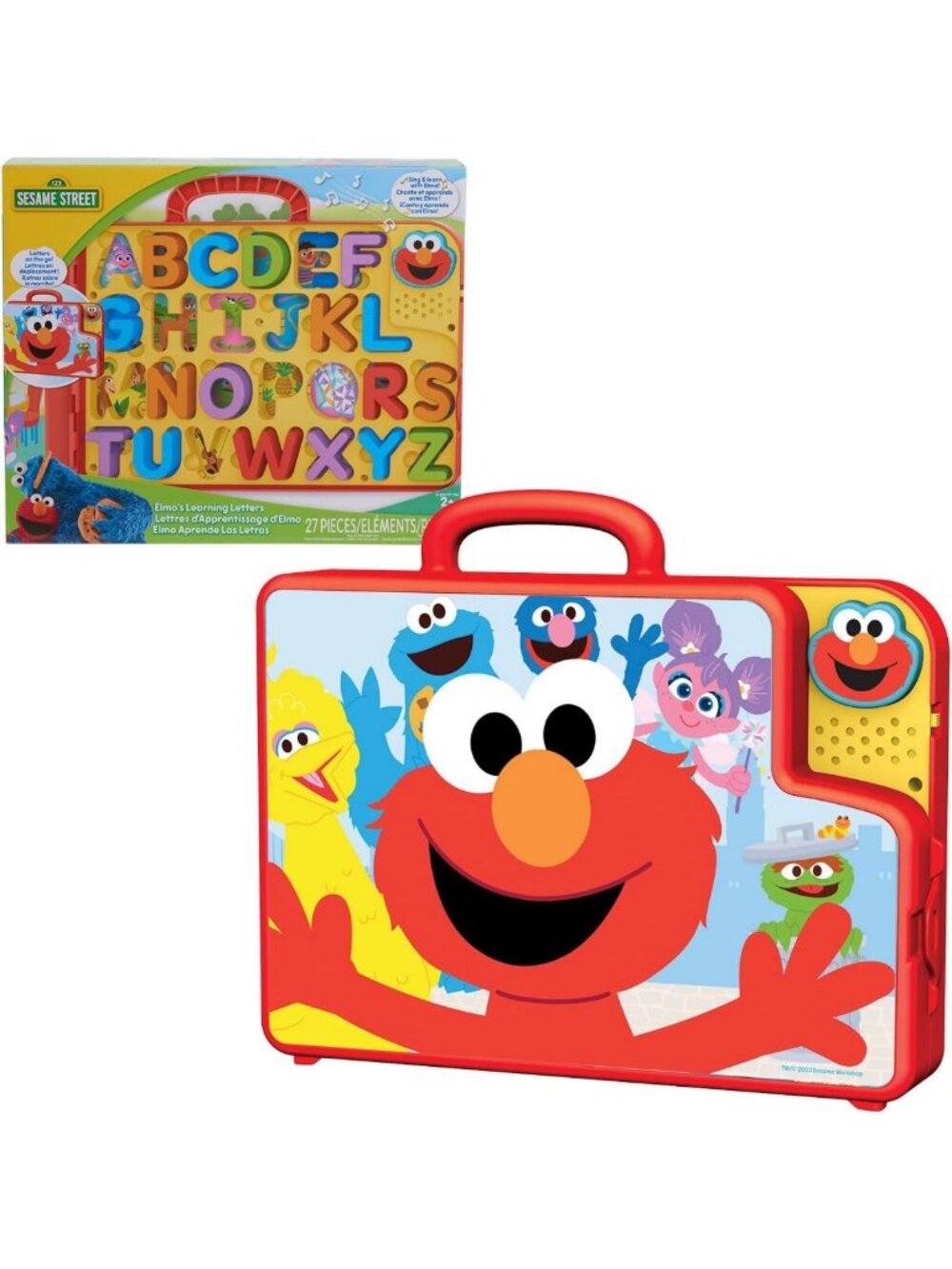Elmo's Learning Letters Bus Activity Board - Preschool Educational Toy for Kids